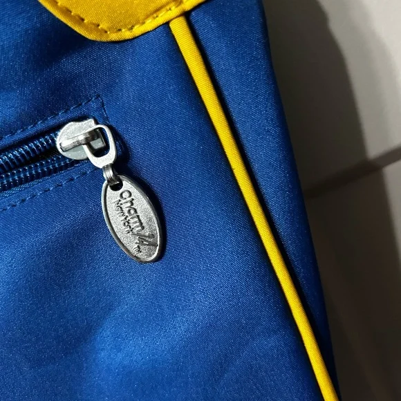 NHL Buffalo Sabres Blue & Gold Yellow adjustable Shoulder Bag purse - Picture 3 of 4